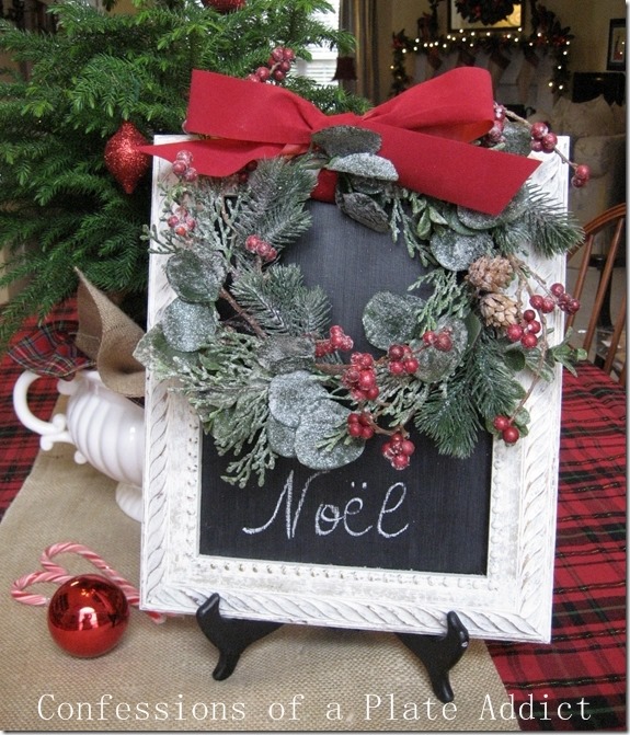 CONFESSIONS OF A PLATE ADDICT Christmas Chalkboard Greeting CONFESSIONS OF A PLATE ADDICT Christmas Chalkboard Greeting