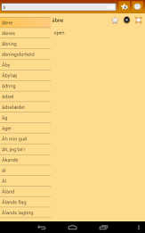 English Danish dictionary poster 11