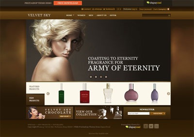 Velvet Sky, theme gratuito de WordPress para eCommerce Velvet Sky, theme gratuito de WordPress para eCommerce