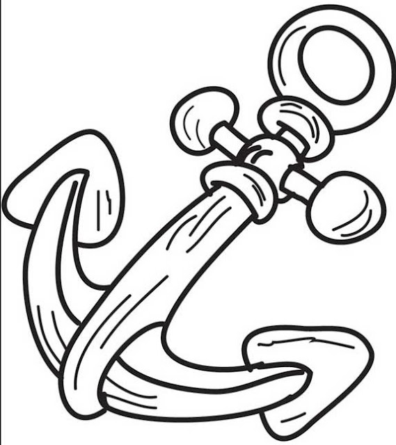 ANCHOR COLORING PAGES