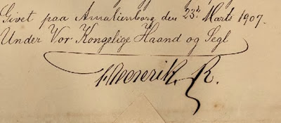 Signature-Frederik Viii