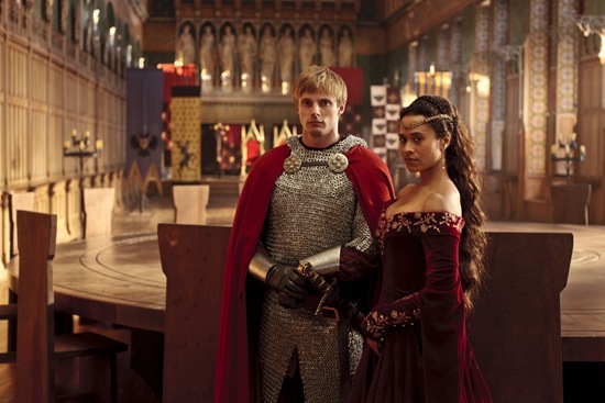 King Arthur and Queen Guinevere