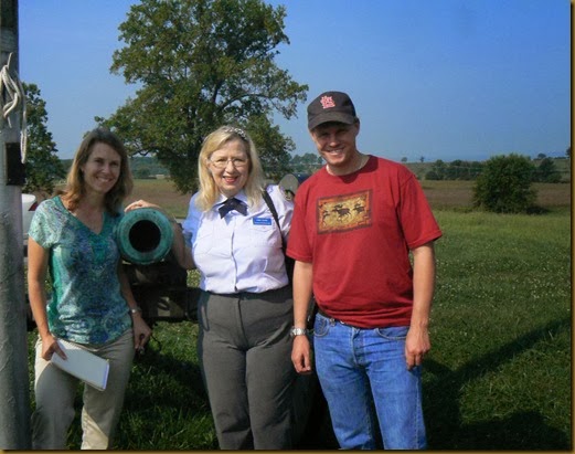 Gettysburg Battlefield with Linda