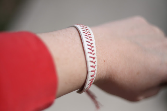 baseball bracelet