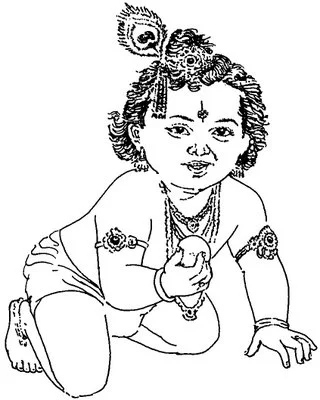 Happy Janmashtami Scraps