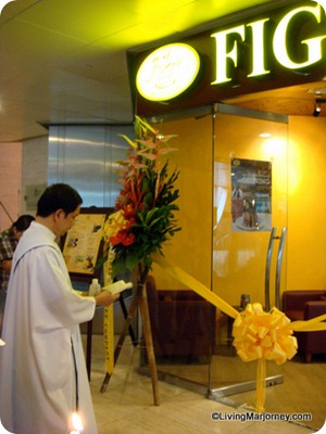 Figaro Enterprise Makati store blessing