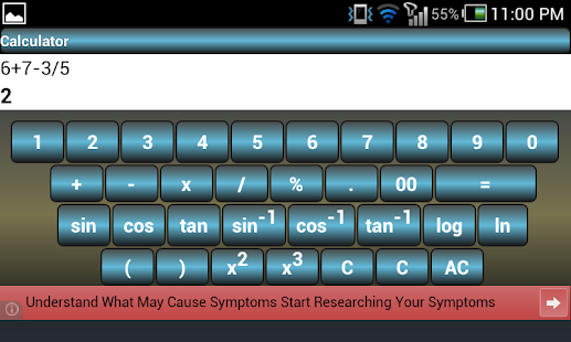Scientific Calculator Screenshots 1
