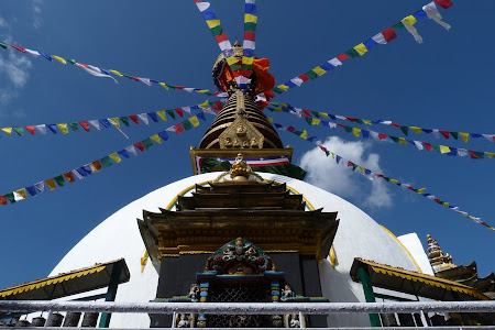Stupa in centru Kathmandu