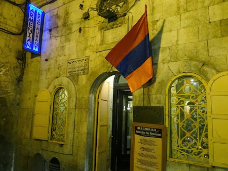 Restaurant armenesc in Ierusalim