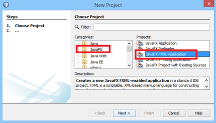 crear javafx aplicacion