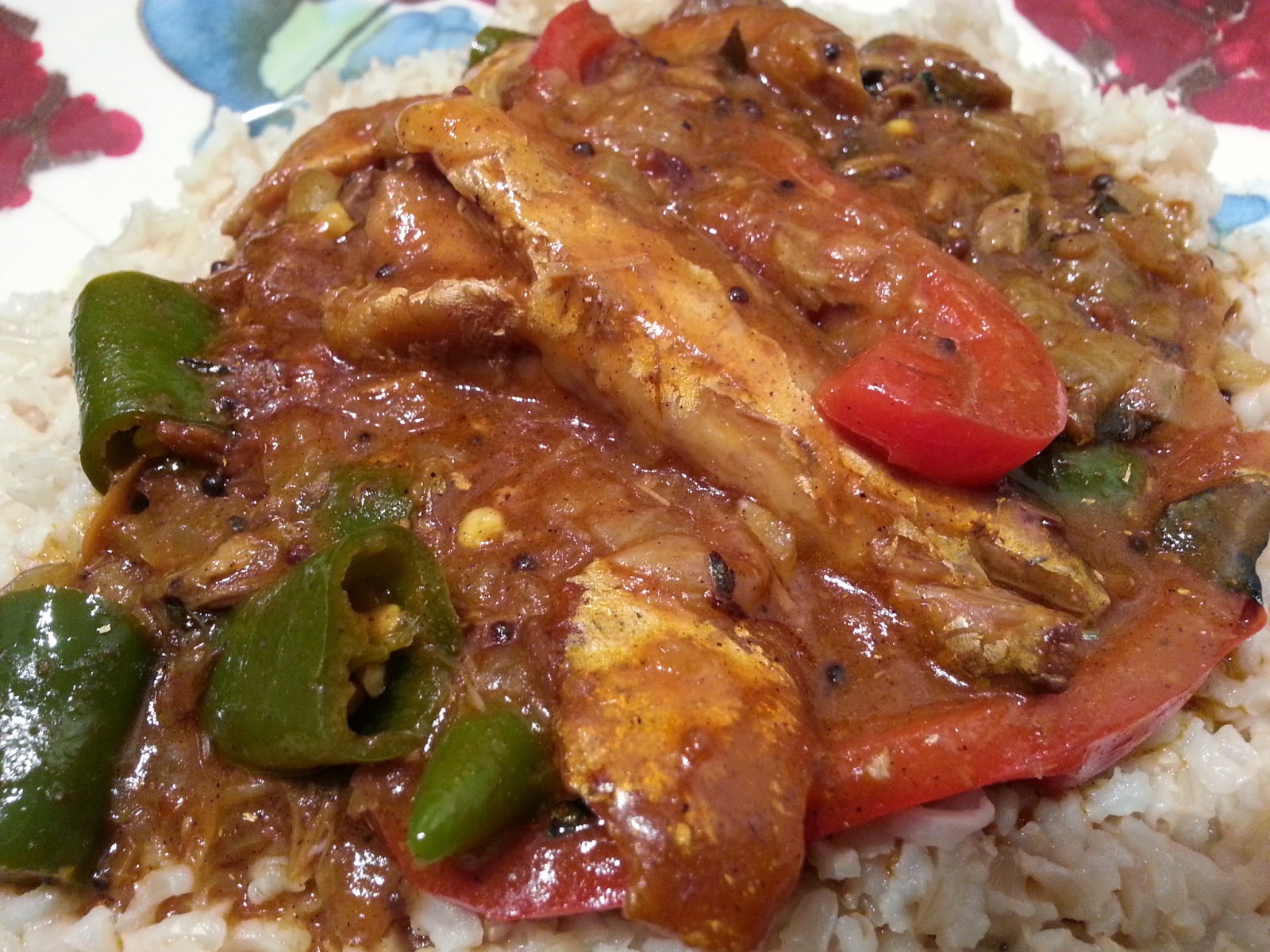 Tinned Mackerel Curry No More Fruit Salad!