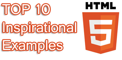 TOP10 HTML5 EXAMPLE WEBSITES