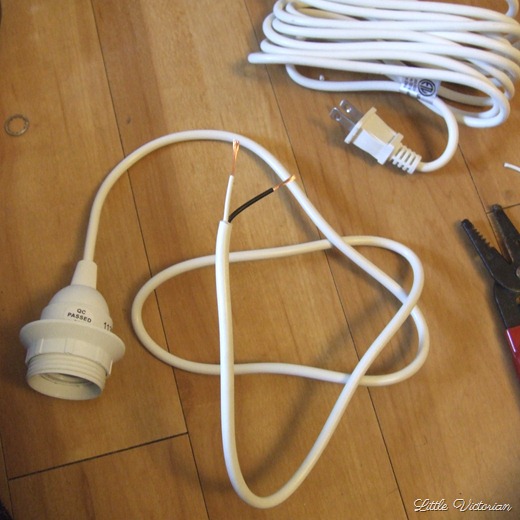 Hardwiring Ikea light kit