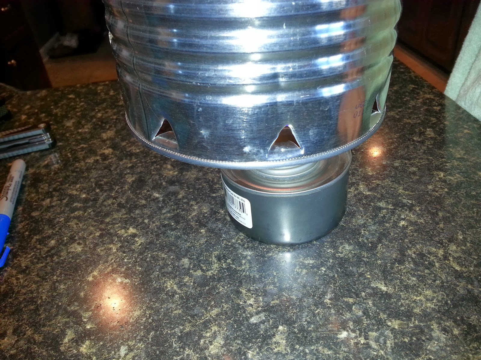 Loving Life DIY Tin Can Sterno Stove