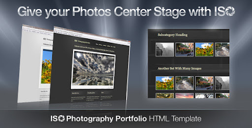 ISO Photography Portfolio - HTML - ThemeForest Item for Sale