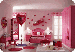 Romantic-room-pink-decoration-with
