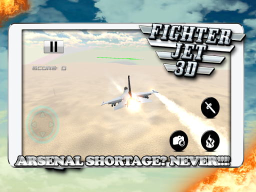 【免費街機App】FighterJet Flight Simulator 3D-APP點子