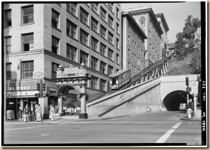 October_2,_1960_LOWER_STATION_-_NORTHEAST_ELEVATION_-_-Angels_Flight-,_Third_and_Hill_Streets,_Los_Angeles,_Los_Angeles_County,_CA_HABS_CAL,19-LOSAN,13-1