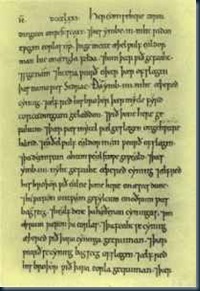 Conto Manuscrito Anglo Saxon Chronicle