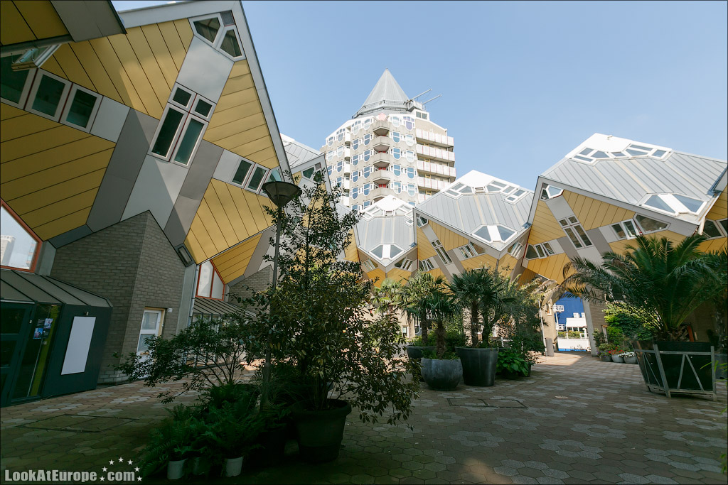 LookAtEurope.com - Кубические дома в Роттердаме | Holland, Kubuswoningen in Rotterdam