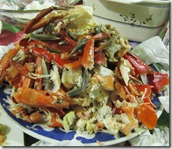 crab shells, 240baon