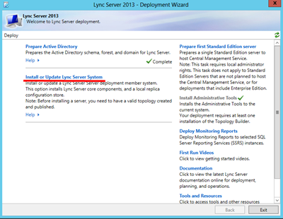 comment installer lync 2013