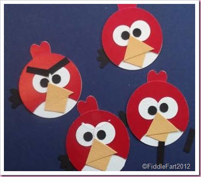 Angry Bird Craft Punch