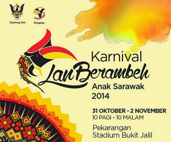 Festival Lan Berambeh Anak Sarawak 2014 di Bukit Jalil