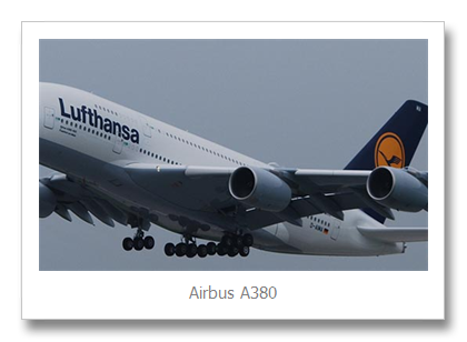 Top 3 largest Airbus A380