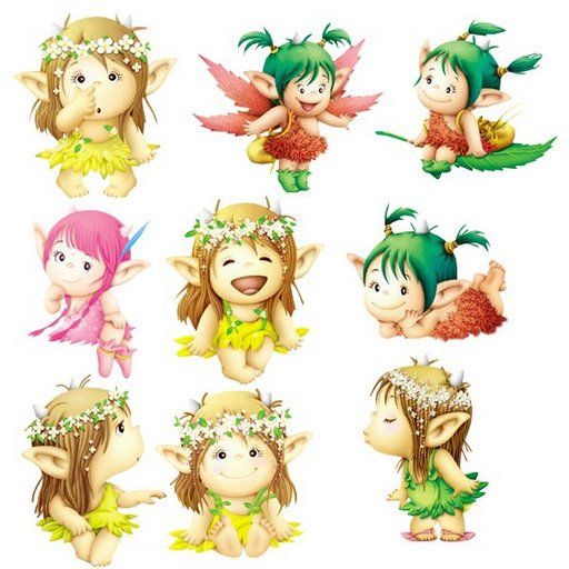 Dibujos De Hadas Y Duendes