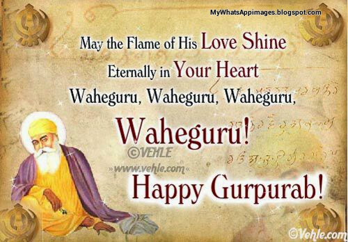Happy Gurupurab Shri Guru Nanak Dev Ji Whatsapp Images