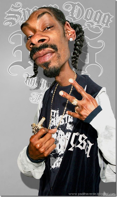 Caricatura Snoop Dogg