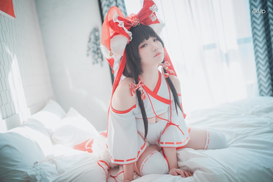 DJAWA Photo – Mimmi (밈미) Kitsune Miko (A ver)
