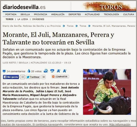 2013-12-12 Comunicado Diario de Sevilla