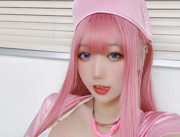 Coser@皮皮奶可可爱了啦 & 周叽是可爱兔兔 粉蓝护士
