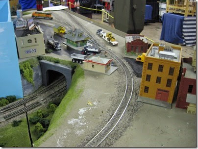 IMG_5360 Town Scene on the LK&R HO-Scale Layout at the WGH Show in Portland, OR on February 17, 2007