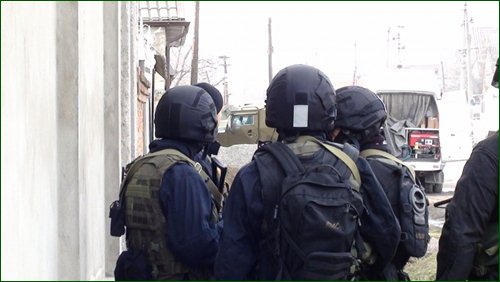 Фото с учений спецназа МВД и спецоперации в Кабардино-Балкарии