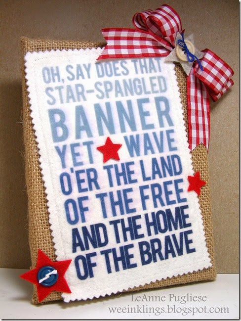 LeAnne Pugliese WeeInklings ColourQ248 Patriotic Wall Art Digital