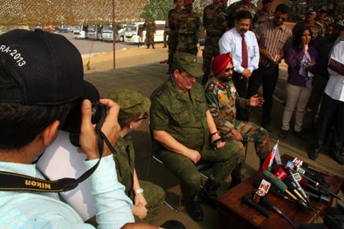 Завершились российско-индийские учения "Индра-2013"