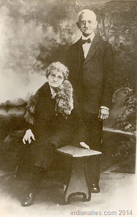 Mary Anna Keen Weber and her husband, Harry Adam Weber.