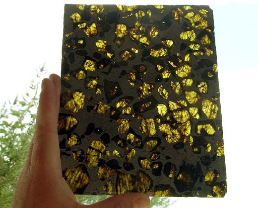 The Beautiful Fukang Meteorite | Amusing Planet