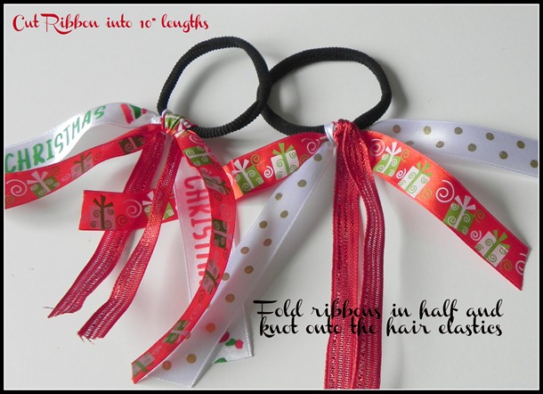 Festive Hair Ties 2 sameliasmum