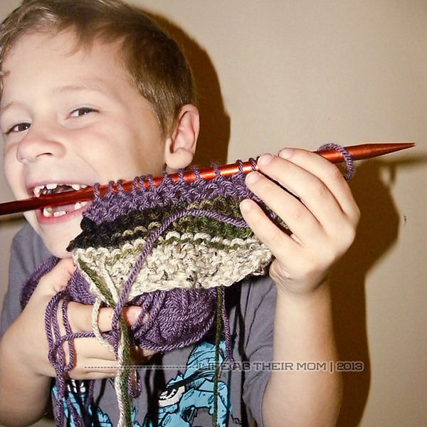 my son knits - life as their mom