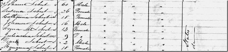 Leppert Passenger List 1836