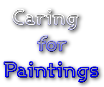 caring for paintings
