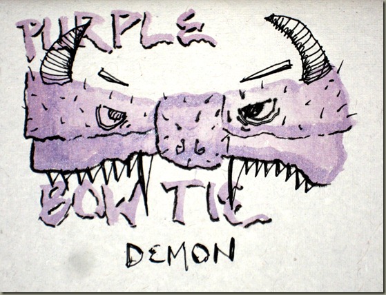 Purple Bowtie Demon