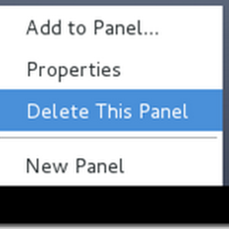 How To Change/Delete/Edit Panels In Kali Linux