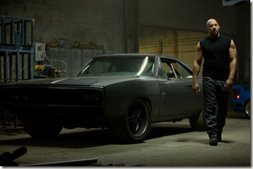 VIN DIESEL as Dom Toretto in a reunion of returning all-stars from every chapter of the explosive franchise built on speed--"Fast Five".  