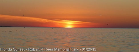 Florida Sunset - Robert K Rees Memorial Park 