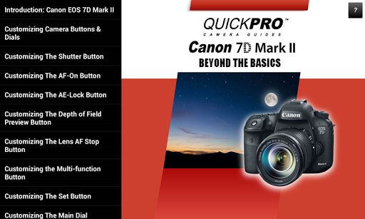 Guide to Canon 7D Mark II B
